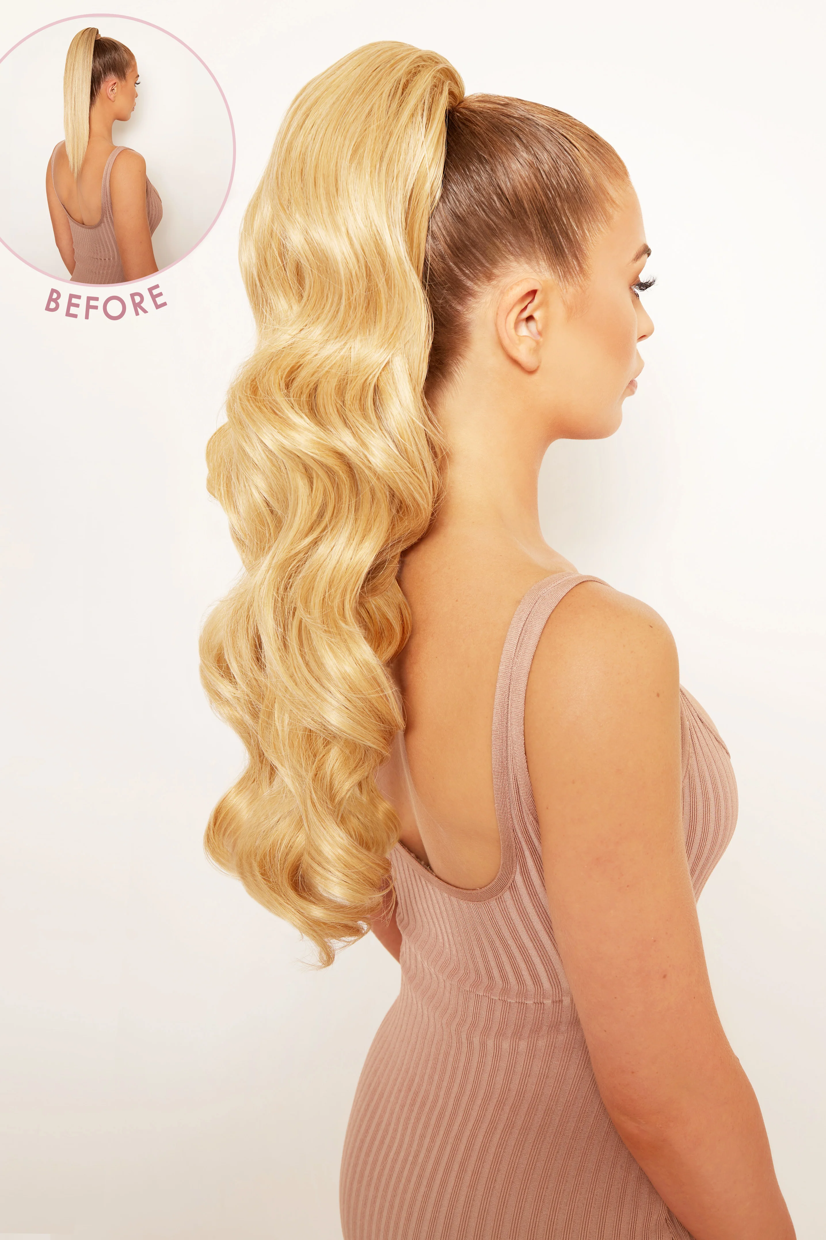Curly Glam 22" Drawstring Ponytail - Image 6