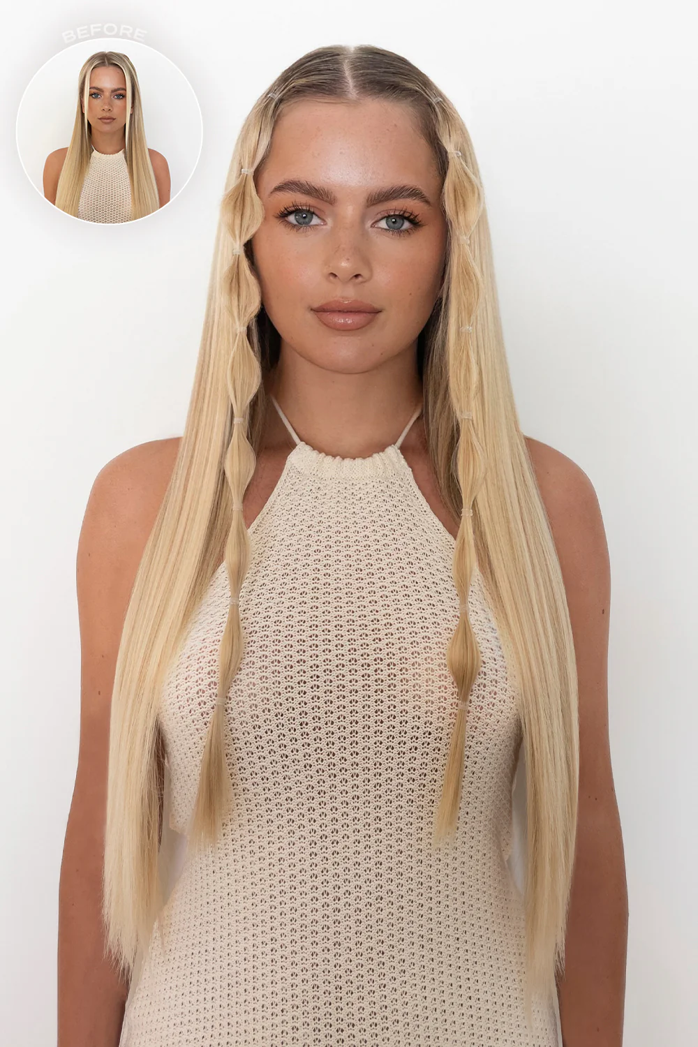 Face Framing Booster Clip In Hair Extensions [Clearance Lines] - Image 3