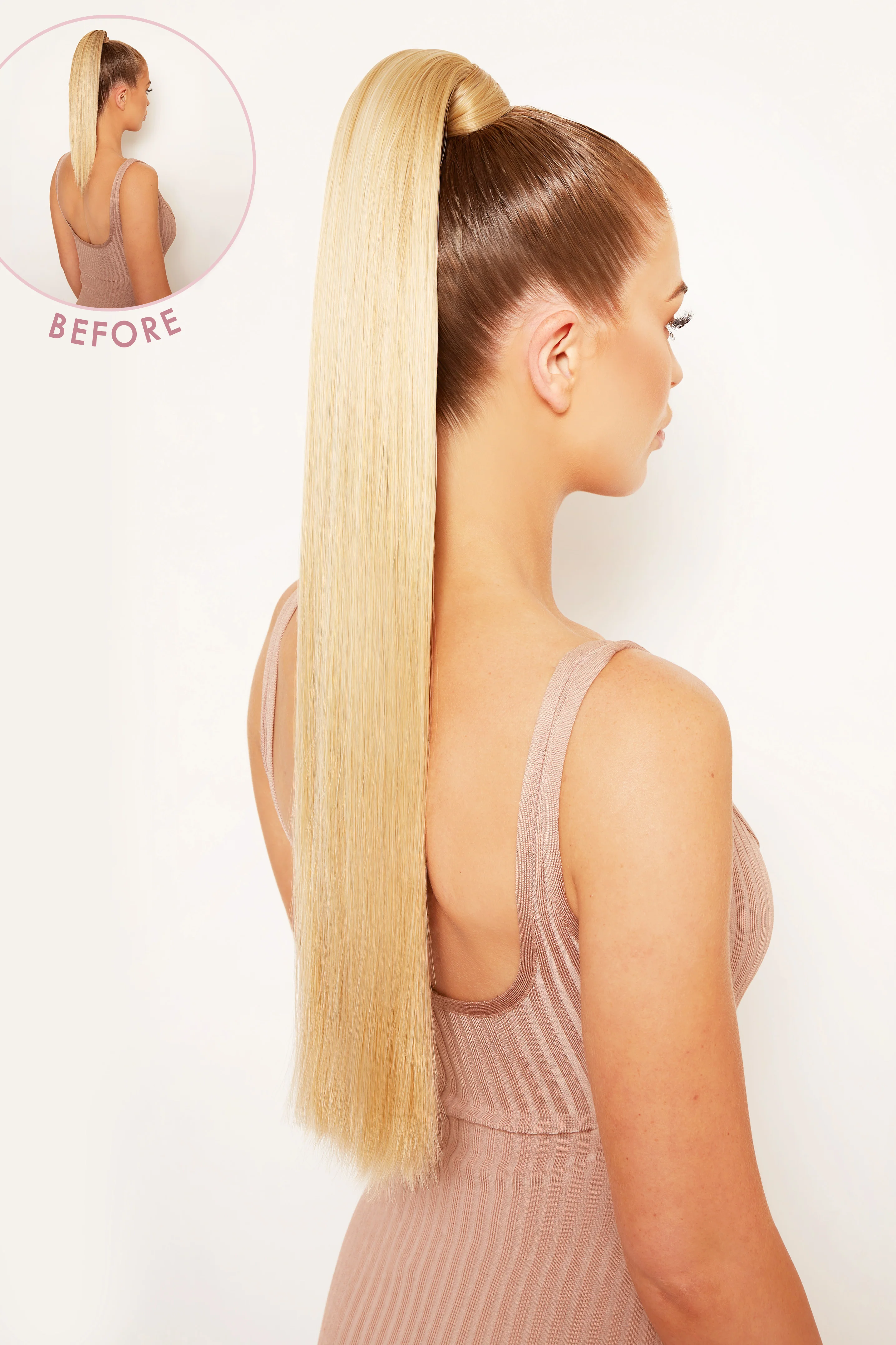 Grande 26" Straight Wraparound Pony - Image 6