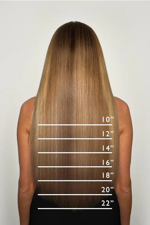 Luxury Gold 18" 150g 5 Piece Human Hair Extensions - Image 5