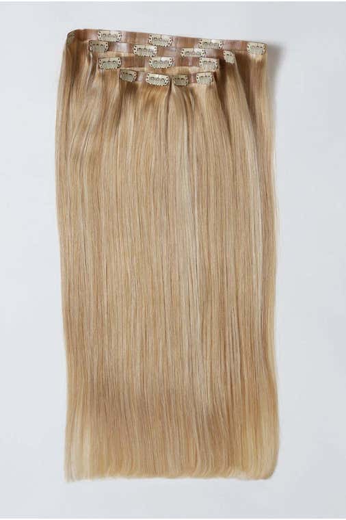 Luxury Gold 18" 150g 5 Piece Human Hair Extensions - Image 6