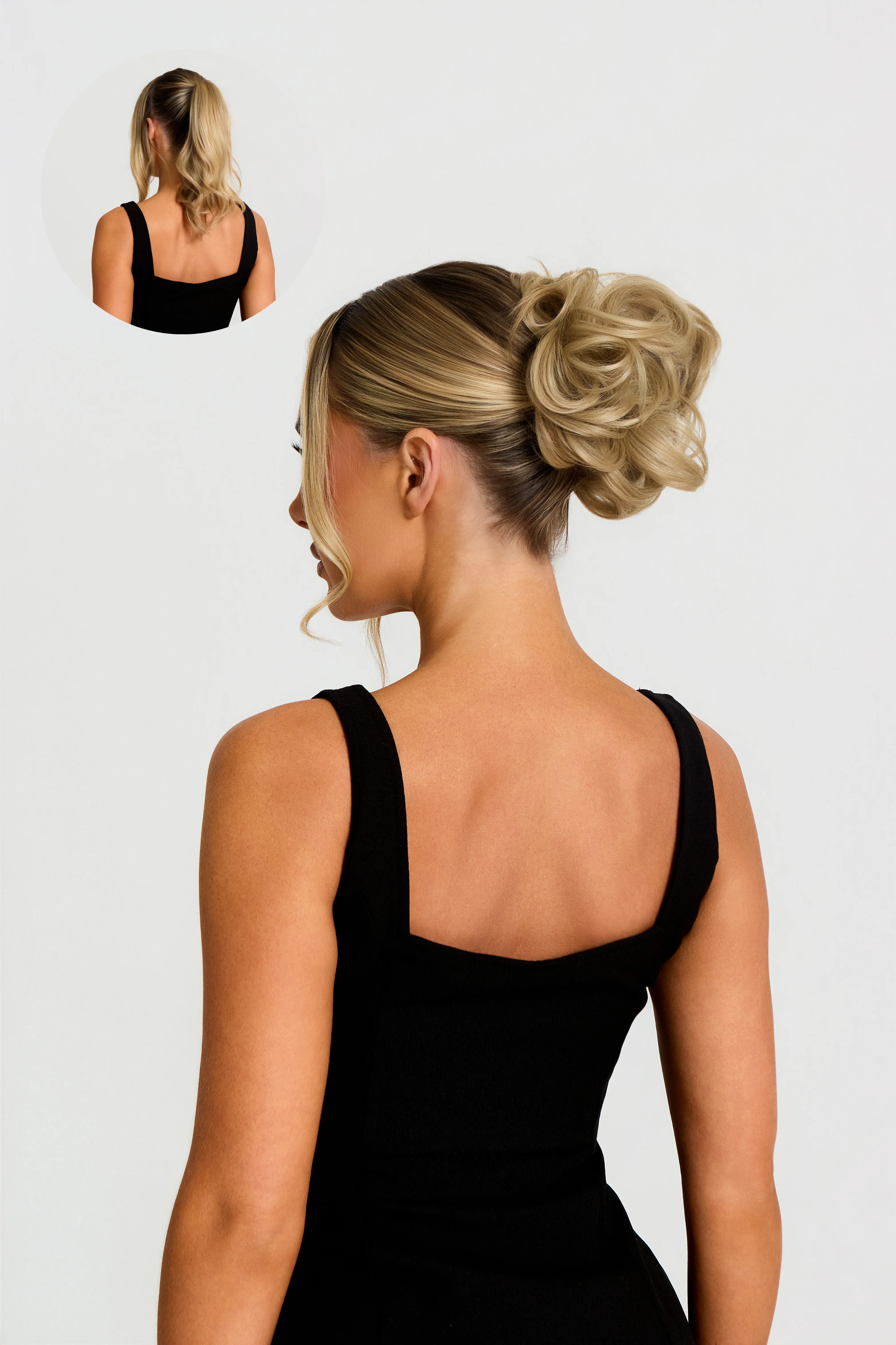 Premium Messy Bun Hair Up Scrunchie - Image 3
