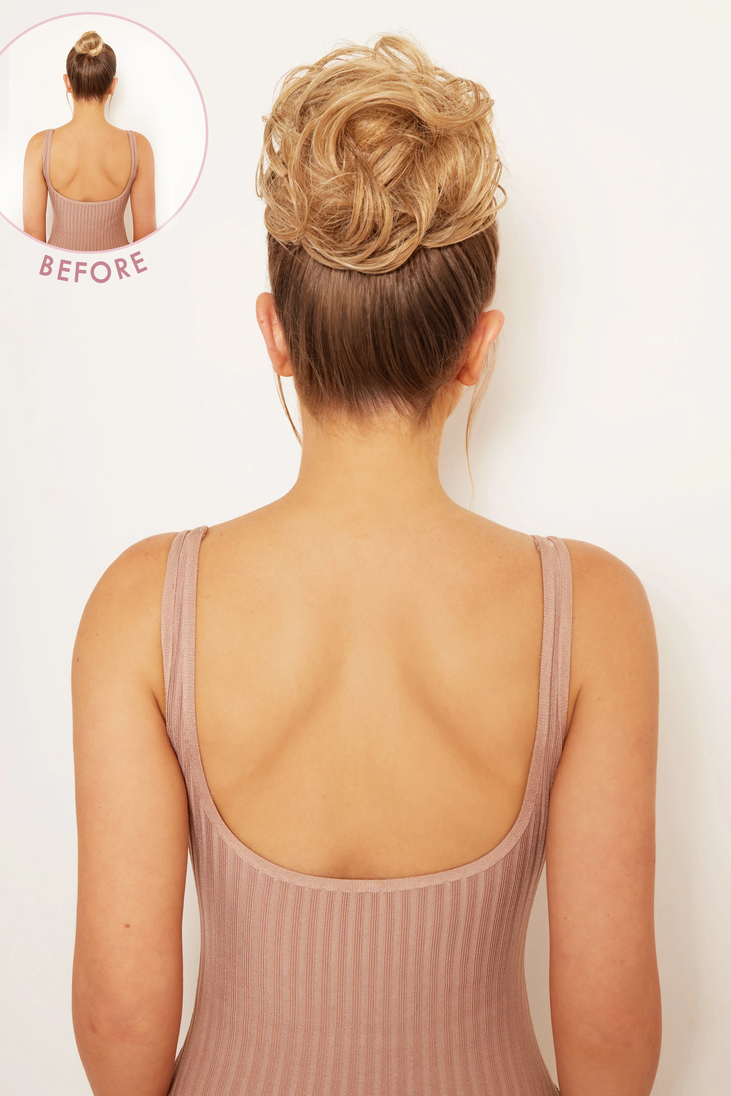 Premium Messy Bun Hair Up Scrunchie - Image 5