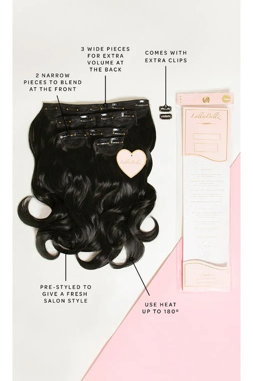 Super Thick 16" 5 Piece Blow Dry Wavy Clip In Hair Extensions - Image 13