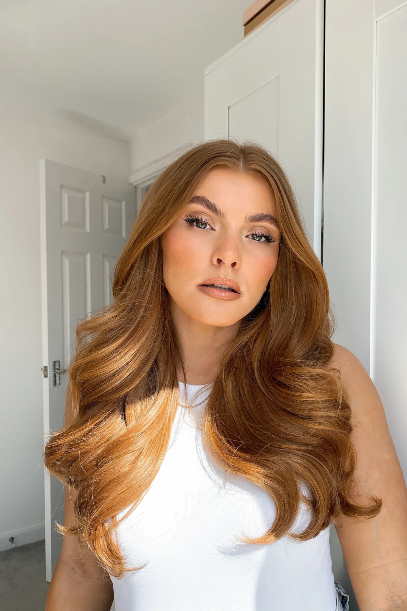 Super Thick 16" 5 Piece Blow Dry Wavy Clip In Hair Extensions - Image 7