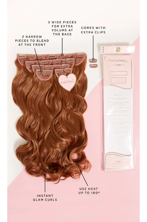 Super Thick 22" 5 Piece Curly Clip In Hair Extensions - Image 15