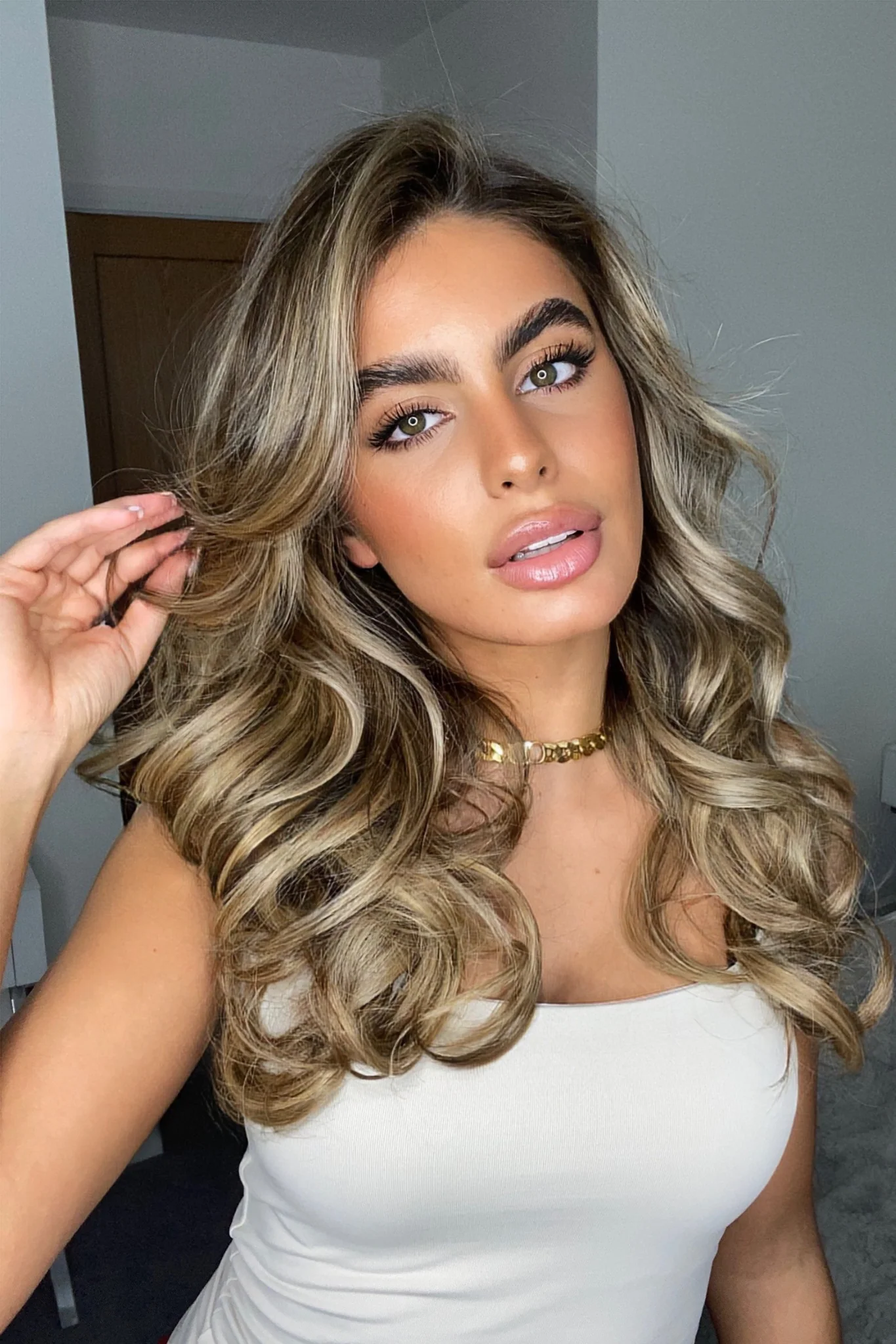 Thick 16" 1 Piece Curly Clip In Hair Extensions [Clearance Lines]